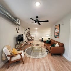 OTR by TQL+Studio+Queen Bed+50in Smart TV+Wifi